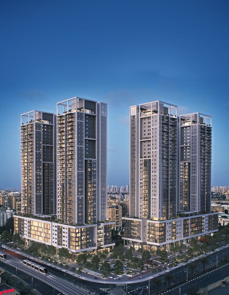 דירת 6 חדרים יוקרתית בפרויקט מומנט, בת ים